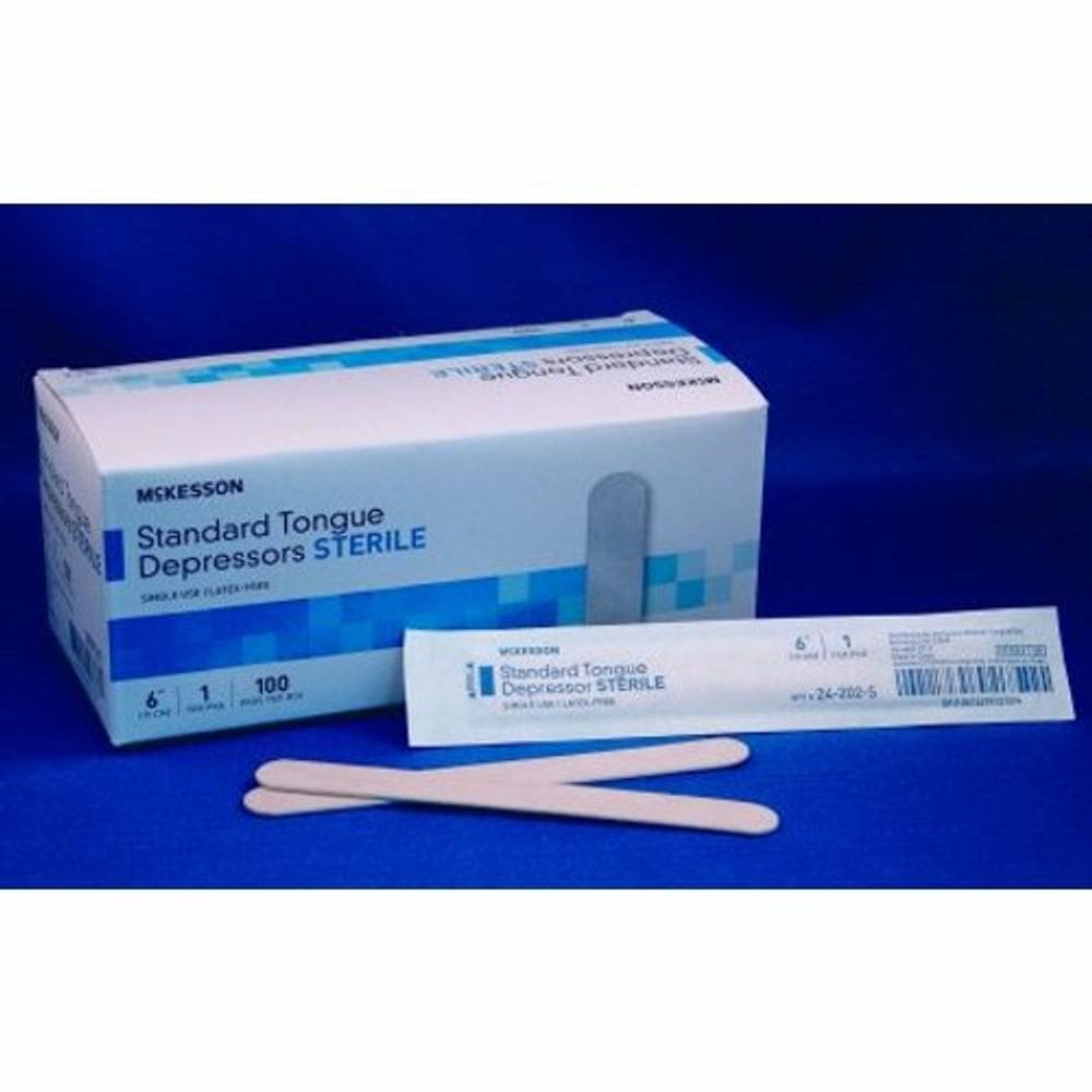 Contagem depressor de língua 100 por McKesson