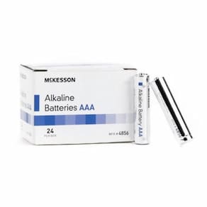 Bateria alcalina McKesson AAA Cell 1.5V descartável 24 unidades 24 unidades da McKesson (pacote com 4)