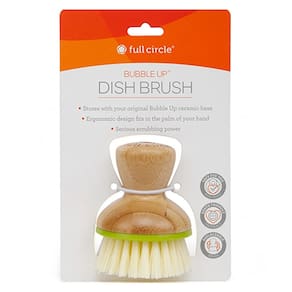 Bubble Up Dish Brush White 1 Contagem por Full Circle Home