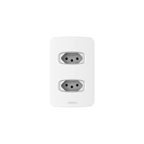 Conjunto 2 tomada 20A 250V~ 4x2 Gracia Alumbra