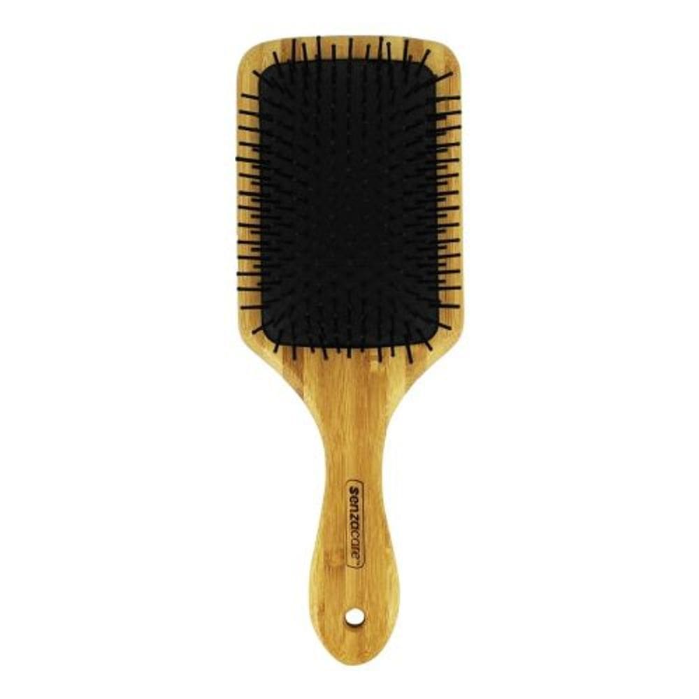 Escova de cabelo Paddle Bamboo 1 contagem da Senzacare