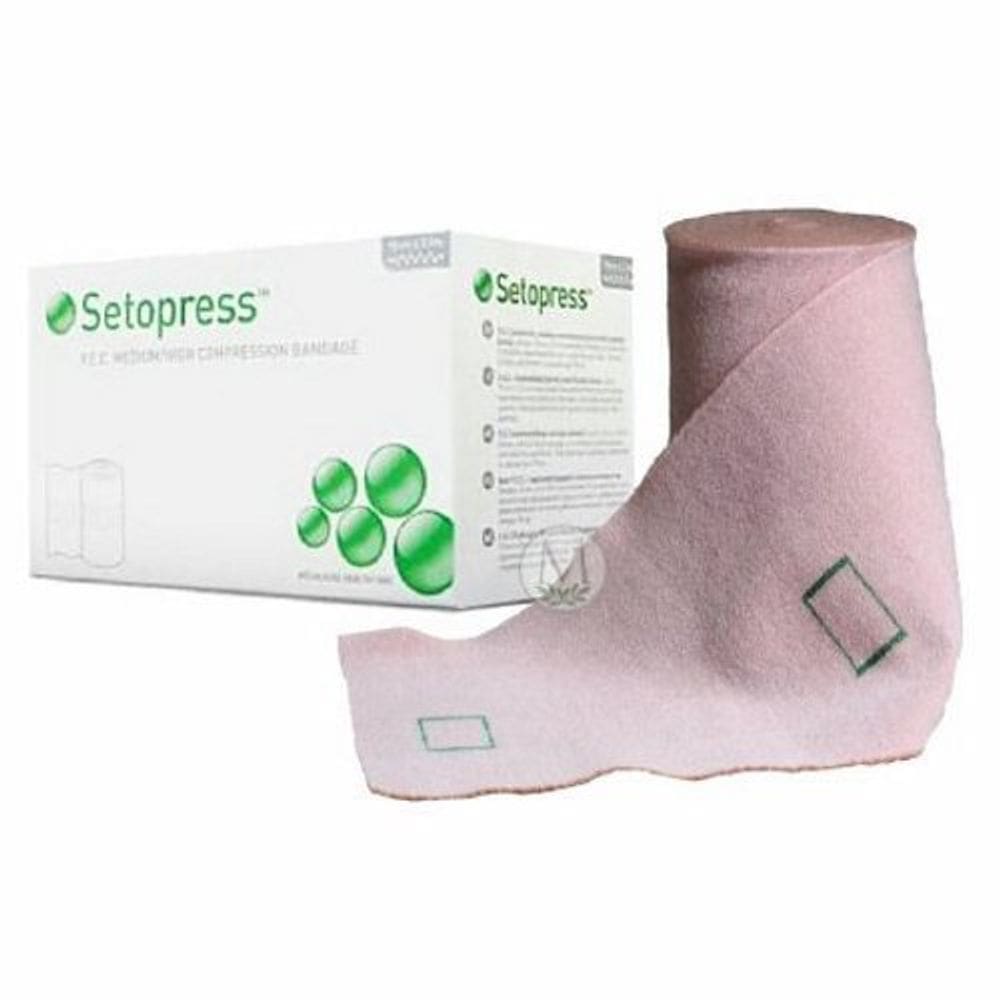 Bandage de compressão 4 polegadas x 4 jardas, 1 cada por Molnlycke