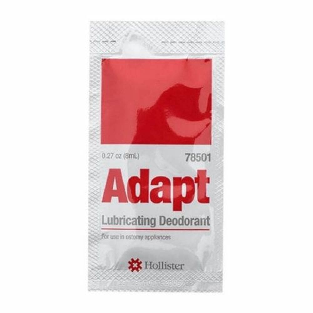 Lubrificante do aparelho Adaptação 8 mL, Pacote 50 Contagem por Hollister