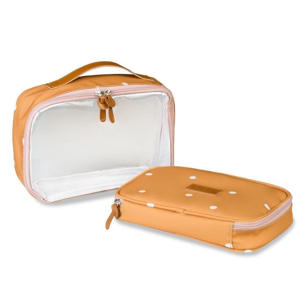 Necessaire Kids Masterbag Arco-Íris Boho Mostarda