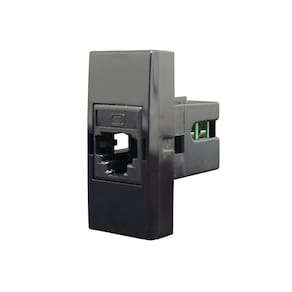 Módulo Rj11 Inova Pro Class Alumbra Black Piano