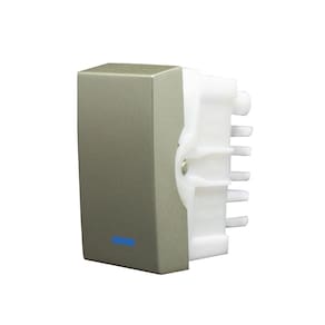 Módulo Interruptor Simples Com Luz Inova Pro Class Alumbra Champagne