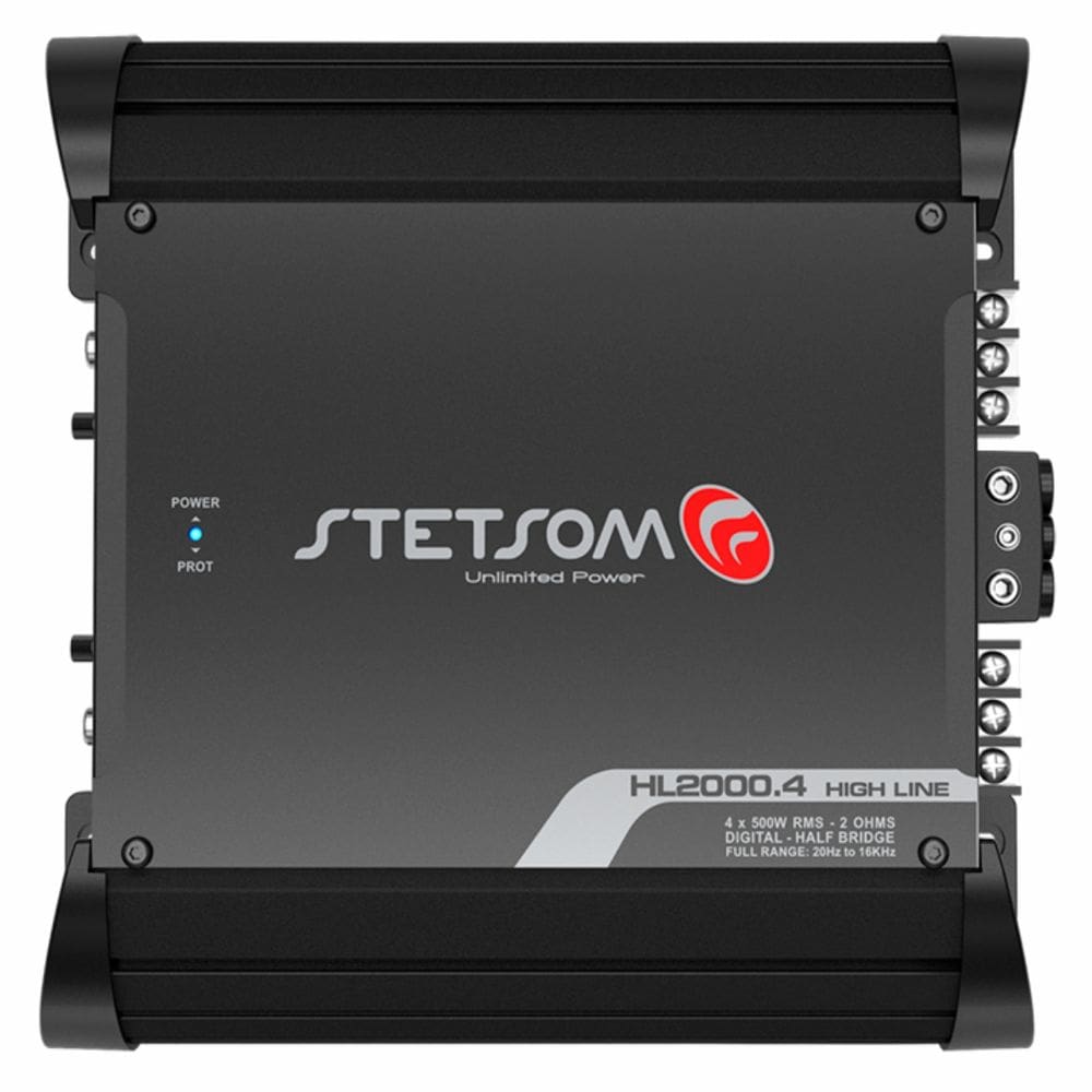 Módulo Amplificador Digital Stetsom HL2000.4 Canais - 2000 Watts RMS - 2 Ohms