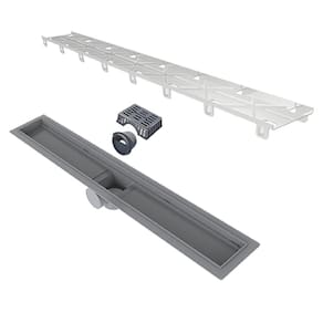 Ralo Linear Oculto 70 cm Sifonado Smart