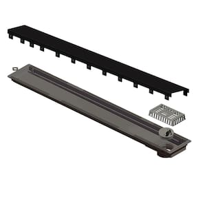 Ralo Linear Inox 50 cm Saída Extremidade Gold Versatile