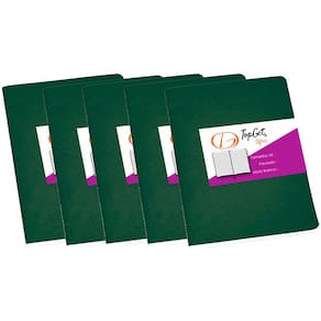 Kit 5x Caderneta 14x21cm A5 40 Folhas Pautadas Tupi TopGet
