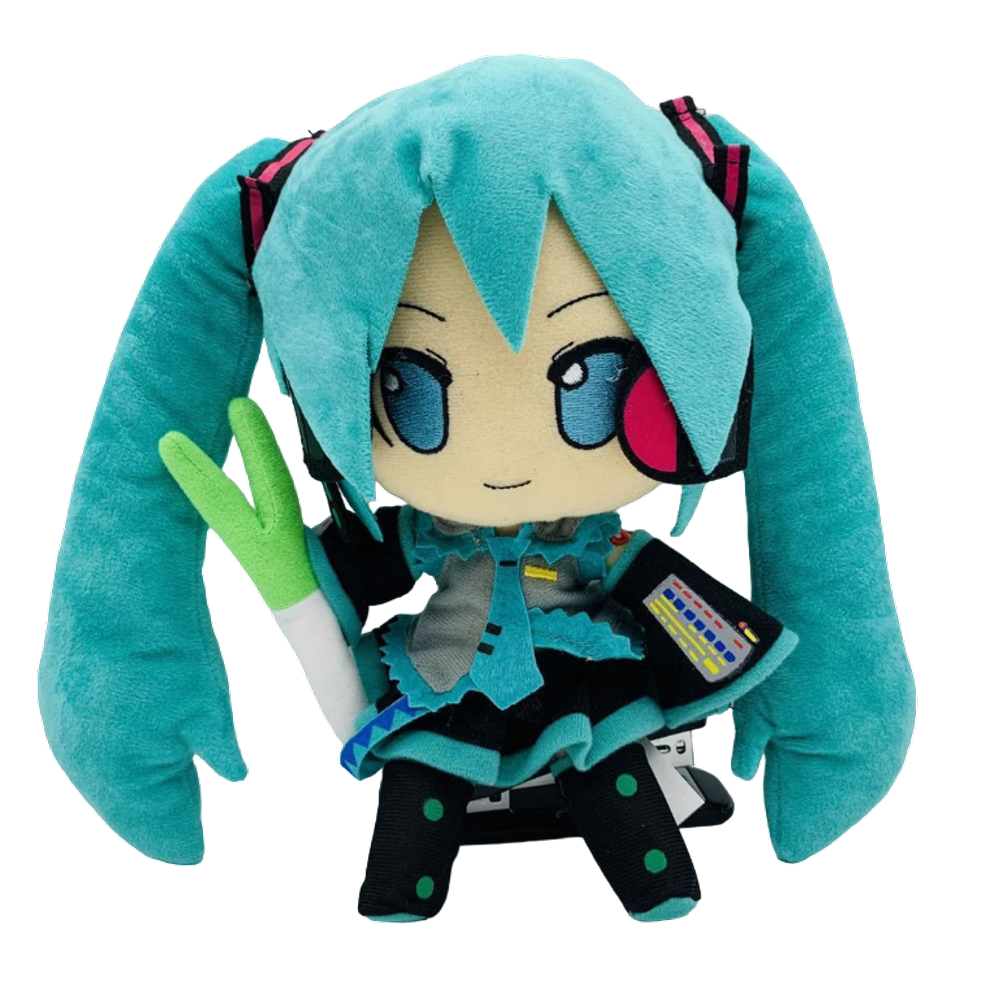 Pelucia Hatsune Miku Vocaloid Boneca 25Cm
