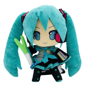 Pelucia Hatsune Miku Vocaloid Boneca 25Cm