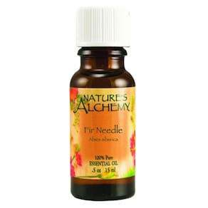 Agulha de abeto de óleo essencial puro 0,5 oz da Natures Alchemy (pacote com 2)