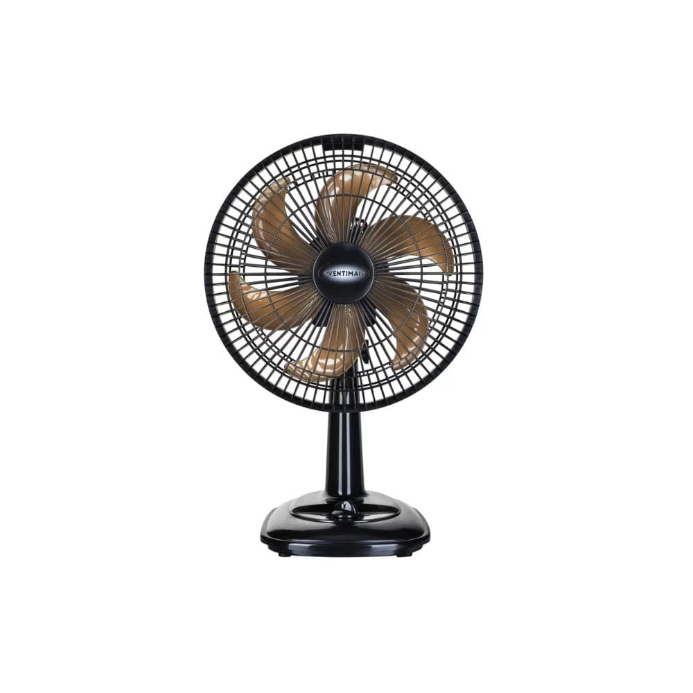Ventilador de Mesa 30cm Ventimais Turbo 3 Vel Preto/Bronze 127v
