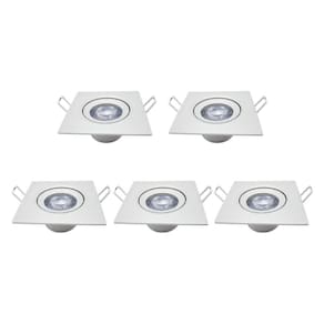 Spot Direcionável Avant Supimpa Quadrado 5w Bivolt 5 Unid.