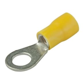 500Un Terminal Anel Rv3.5-5 Amarelo Pré Isolado 4Mm - 6Mm