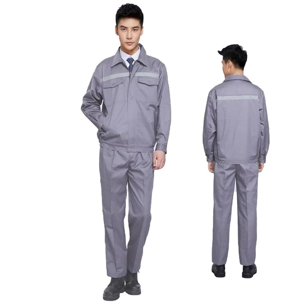 Conjunto Uniforme EPI Profissional Faixa Refletiva Construçao Civil Segurança do Trabalho Mecanico Eletricista
