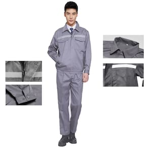 Conjunto Uniforme Faixa Refletiva EPI Profissional Segurança do Trabalho Obra Construtora