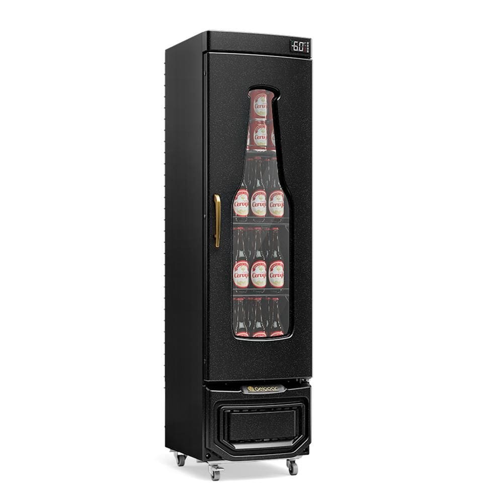 Cervejeira Gelopar Vertical 228 Litros Preto 220V GRB-23EC GD