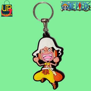 Chaveiro One Piece - Usopp - duas mãos para cima