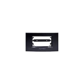 Placa 1 Módulo com Suporte Para Móveis Inova Pro Class Alumbra Black Piano