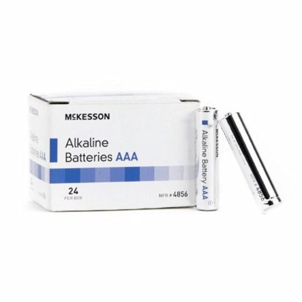 Bateria alcalina McKesson AAA Cell 1.5V Descartável 24 Pack 24 Contagem por McKesson