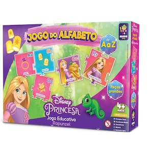 Jogo do Alfabeto Princesas Rapunzel - Mimo