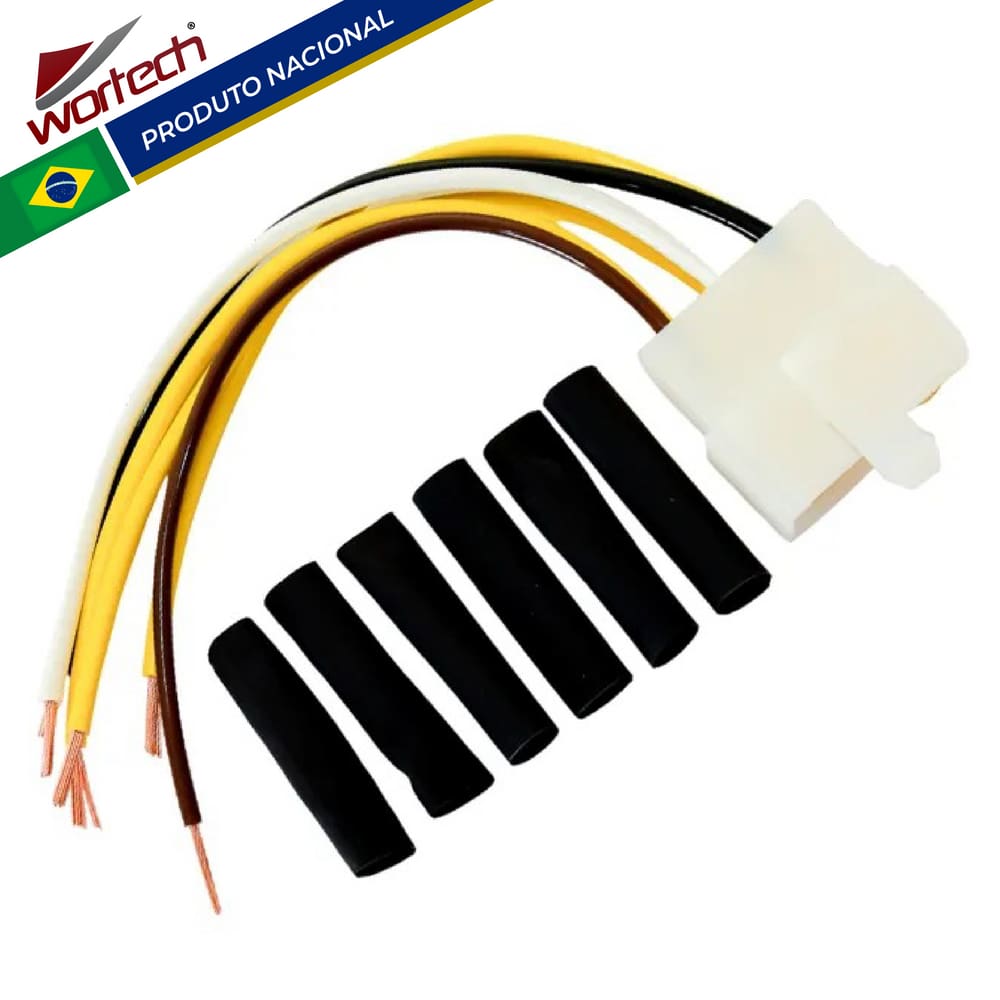 Conector Regulador Retificador Vulcan EN 500 A (90-95) Wortech