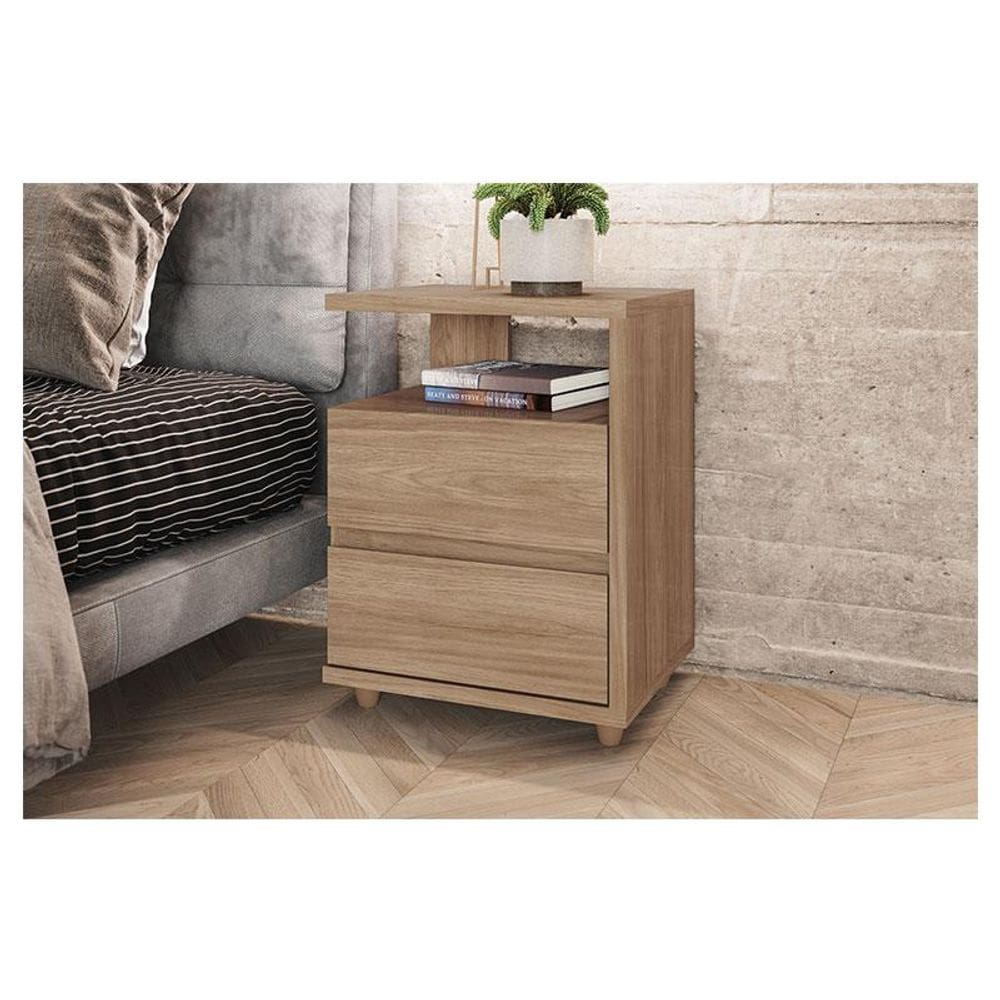 Mesa de Cabeceira Ambiente Campeche Jequitibá Brilho – Henn
