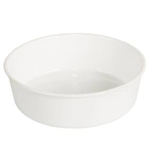Tigela Redonda Leitosa Branca Grande 225Ml 12 Unidades Pet