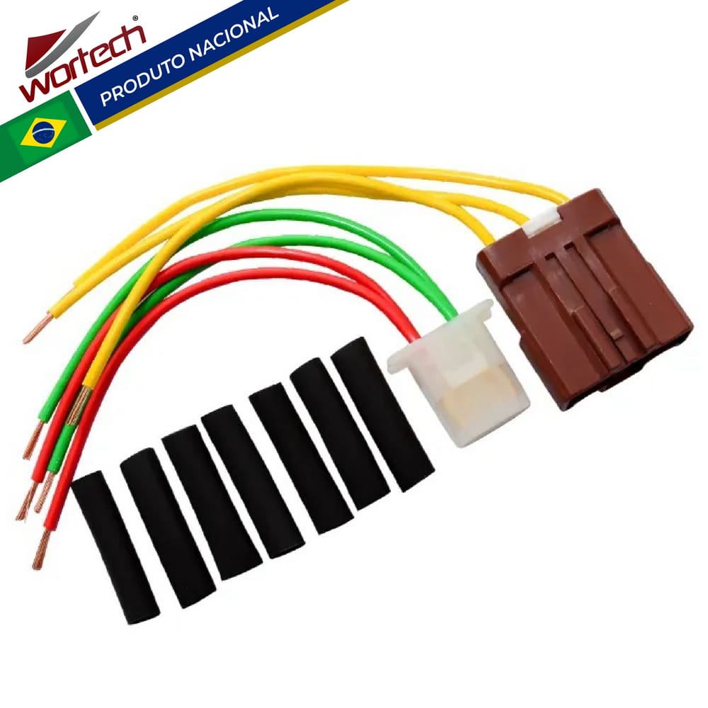 Conector Regulador Retificador Piaggio Beverly 300 (09-10) Wortech
