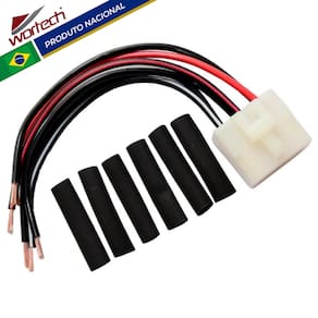 Conector Regulador Retificador Vulcan VN 1500 (92-95) Wortech