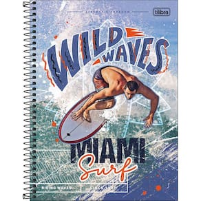 Caderno Espiral Grande Universitário 20 Matérias Do It 320 Folhas Capa Dura Tilibra