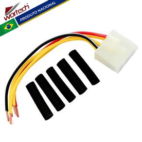 Conector Regulador Retificador GF 125 - Wortech