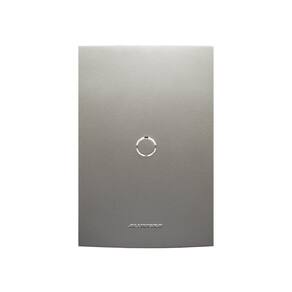 Placa 4X2 com Suporte Para Cega Saída De Fio Inova Pro Class Alumbra Titanium