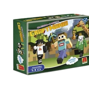 Quebra-Cabeça Craftmania 60 Peças Minecraft Algazarra