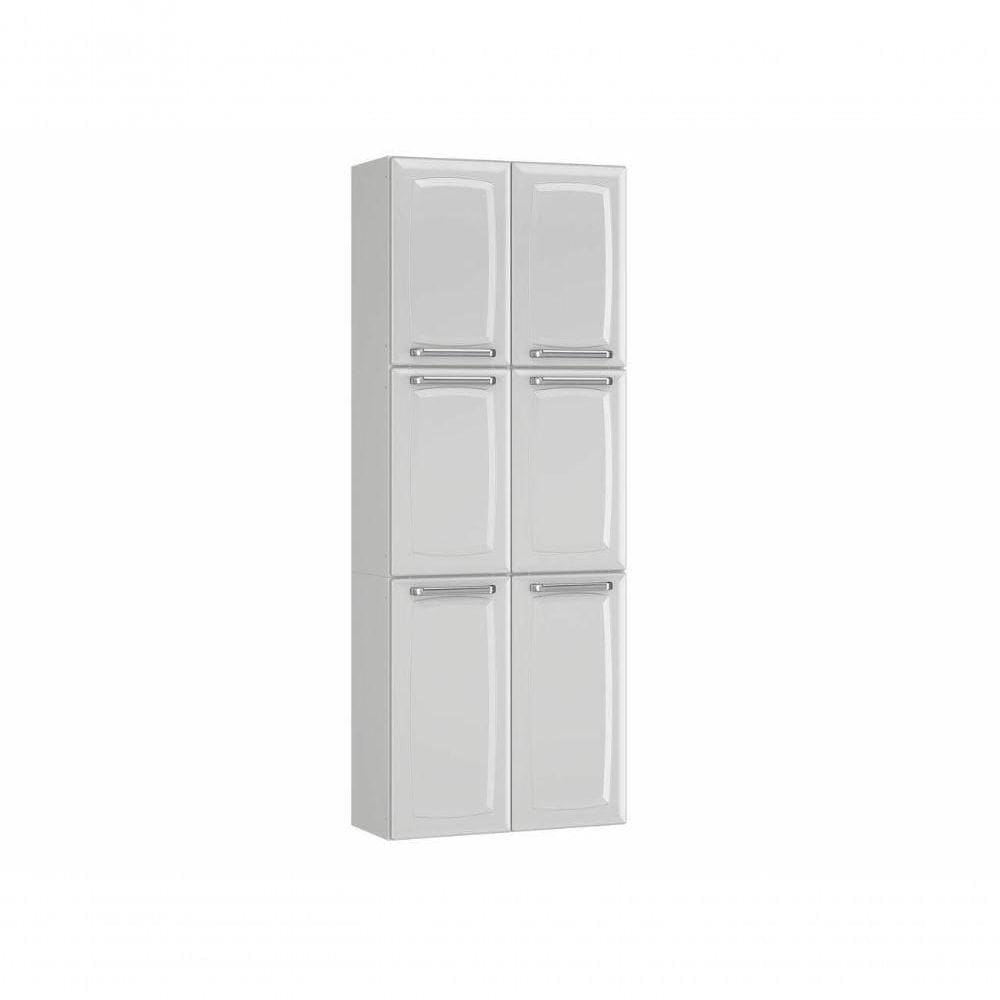 Paneleiro Duplo Max Cozinhas Itatiaia Luce 6 Portas Branco