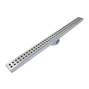 Ralo Escoamento Lavabo Quadrinho 5x70 Inox com Tela cz