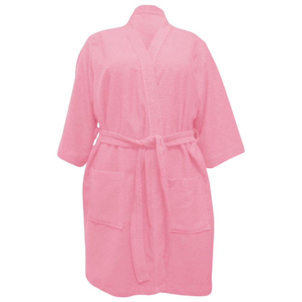Roupão Feminino Microfibra Inverno Macio Adulto Tam M Rosa