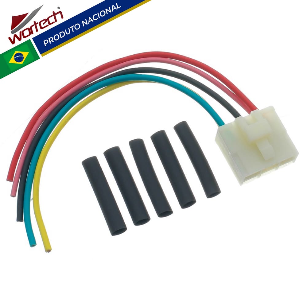 Conector Regulador Retificador Sundown Future 125 - Wortech