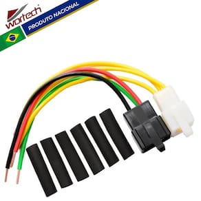 Conector Regulador Retificador Nx 350 Sahara (91-99) Wortech