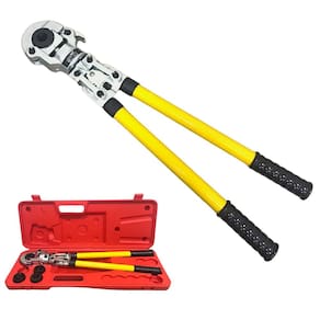 Alicate de Prensar Tubo Multicamadas c/ Matrizes 16/20/26/32 mm Tubular Importway Iwaptm