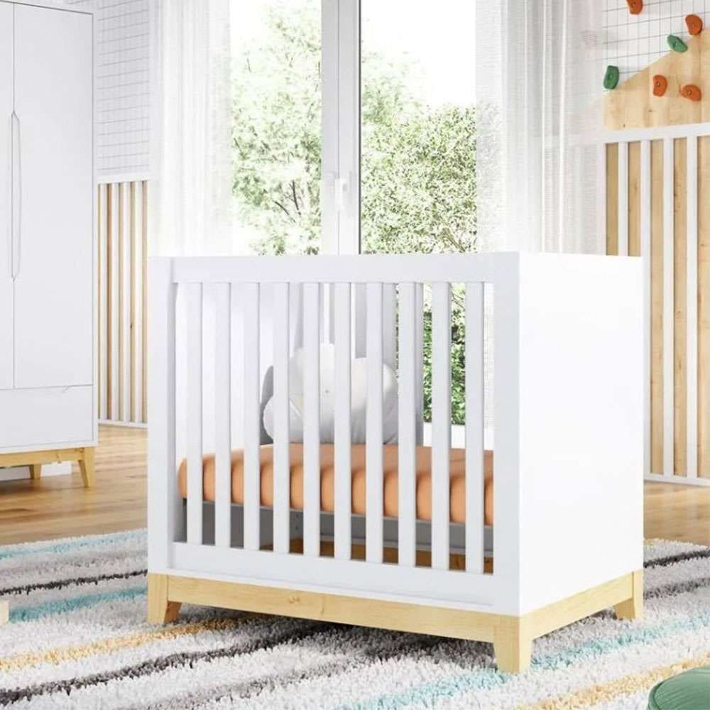 berço 2 em 1 amor prefeito branco