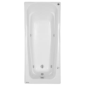 Banheira Hidromassagem Astra Bella Luxo 150cmx70cmx38cm - 03 Jatos Gel Coat P2 Sem Aquecedor 110V
