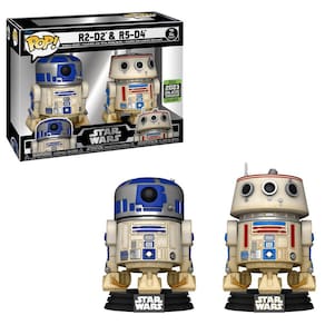 Funko Pop Star Wars R2-D2 e R5-D4 2pack