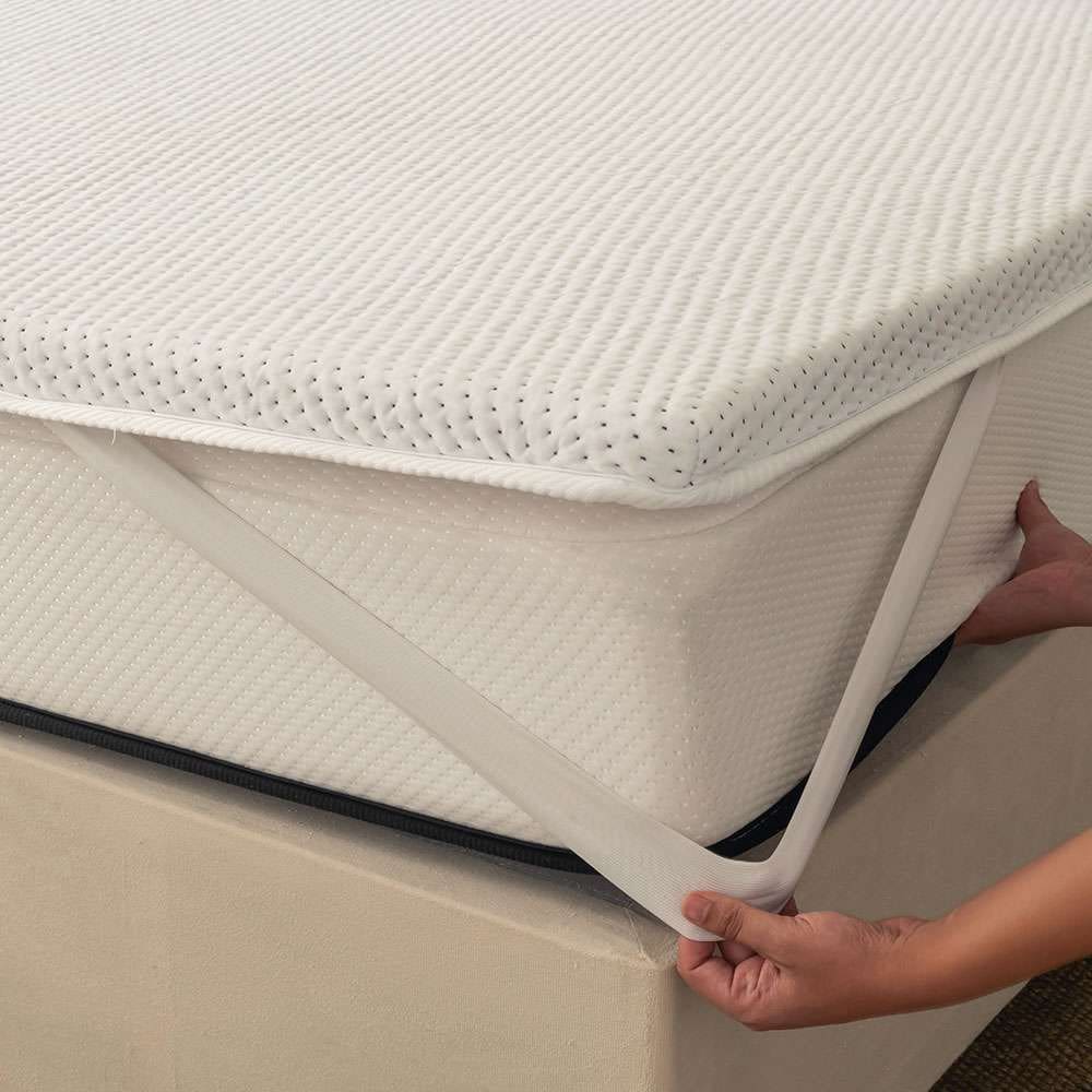 pillow top viúva guldi soft com espuma d30 com alça (5x128x188) branco