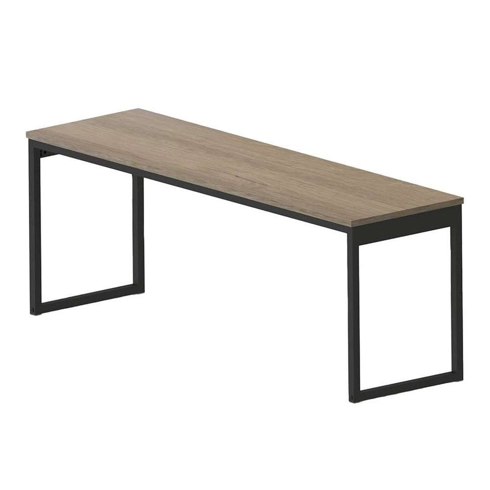 banco de jantar 2 lugares urbnflex preto e