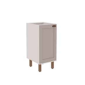 balcão de cozinha sem tampo iluminata 1 pt branco e