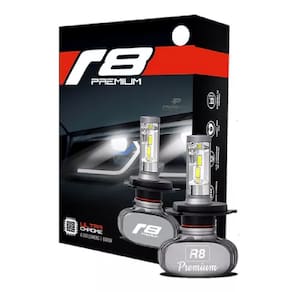 Kit Lâmpadas Led Ultraled R8 Premium Titanium 6500k HB4