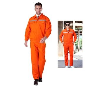 Conjunto Uniforme EPI Segurança Faixa Refletiva Obra Estrada Rodovia Mecanico Eletricista